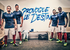 Nike發表法國國家隊2014年球衣裝備