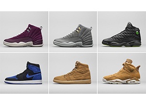 冬日潮流 JORDAN品牌推出冬季精选复刻鞋款