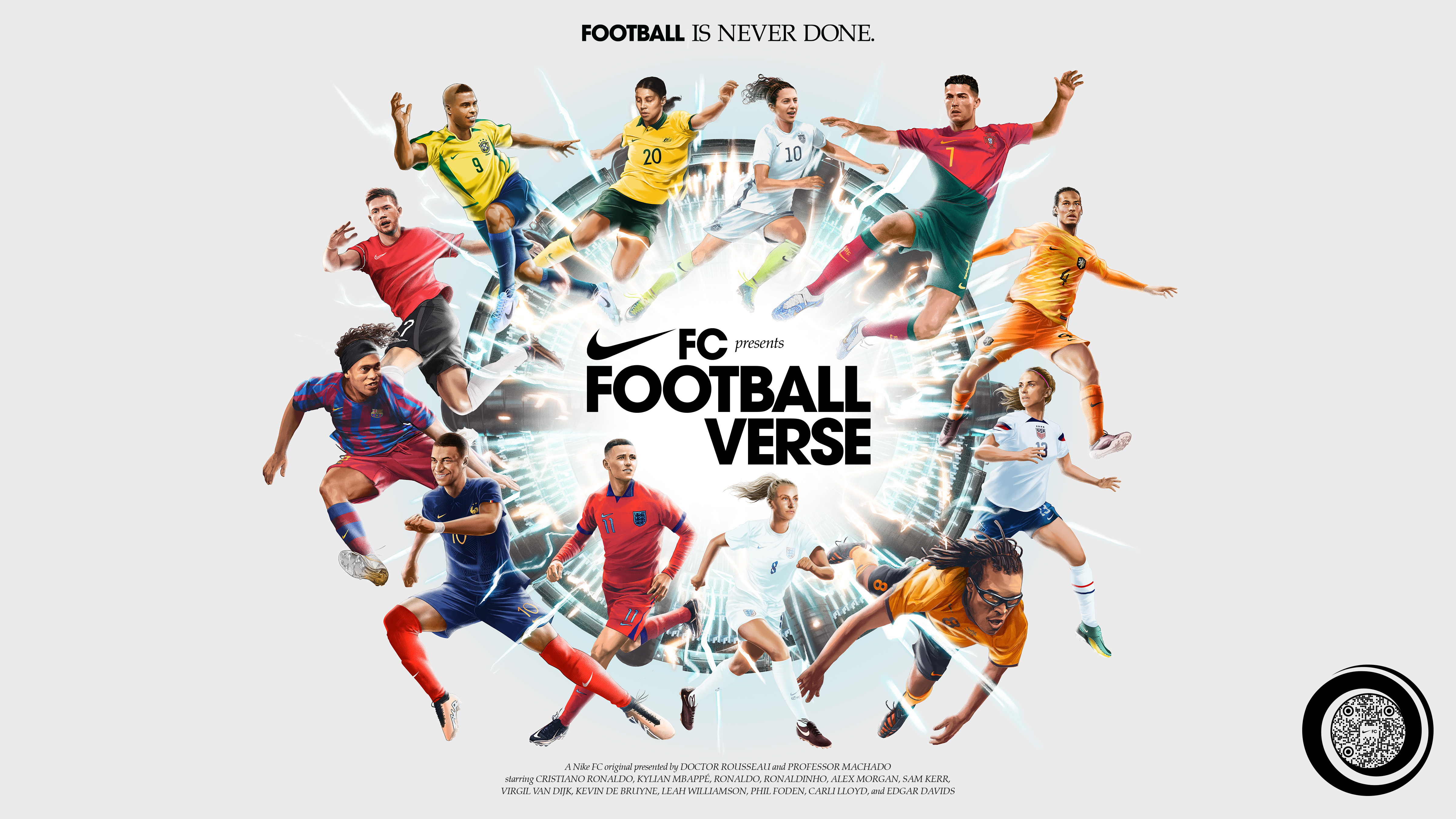 NIKE FC 獻上 「FOOTBALLVERSE」形象影片 鼓勵新世代足球運動員勇於實踐