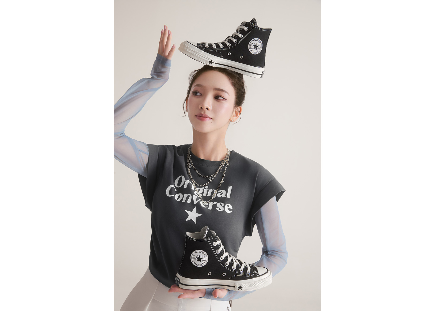 匡威新队友KARINA已上线，“舒适王者”CHUCK 70 X了解一下？
