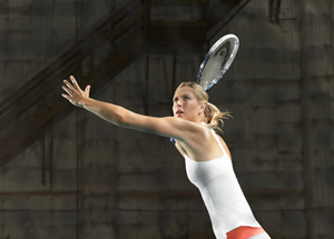Nike Women:网球运动员玛利亚·莎拉波娃(Maria Sharapova)