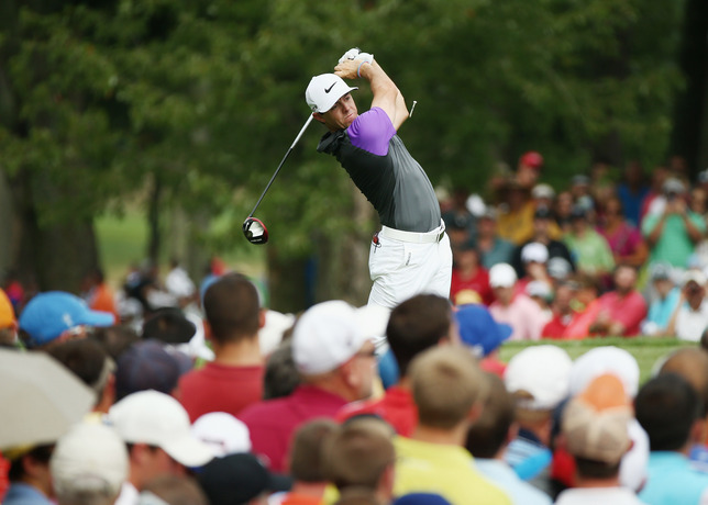 耐克高尔夫运动员罗里·麦克罗伊斩获本赛季个人第二个大满贯冠军