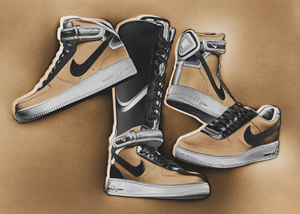 “三角进攻”:NIKE + R.T. AIR FORCE 1系列第三组产品(终结篇)闪耀登场