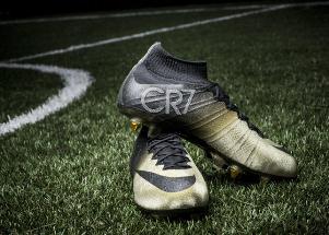 NIKE推出MERCURIAL CR7 珍貴黃金戰靴向CRISTIANO RONALDO致敬