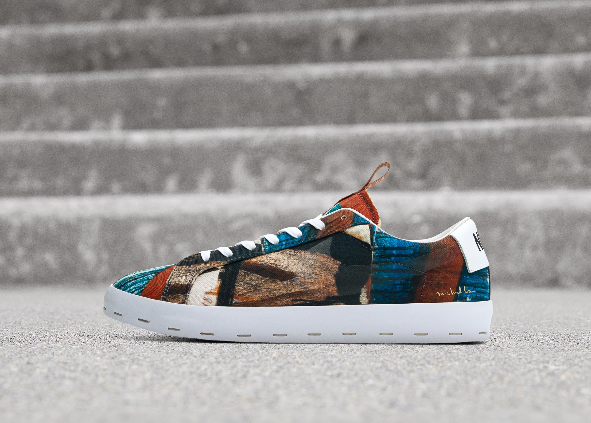 球鞋与艺术的碰撞 — Nike SB Blazer Low "Salvator Michael"