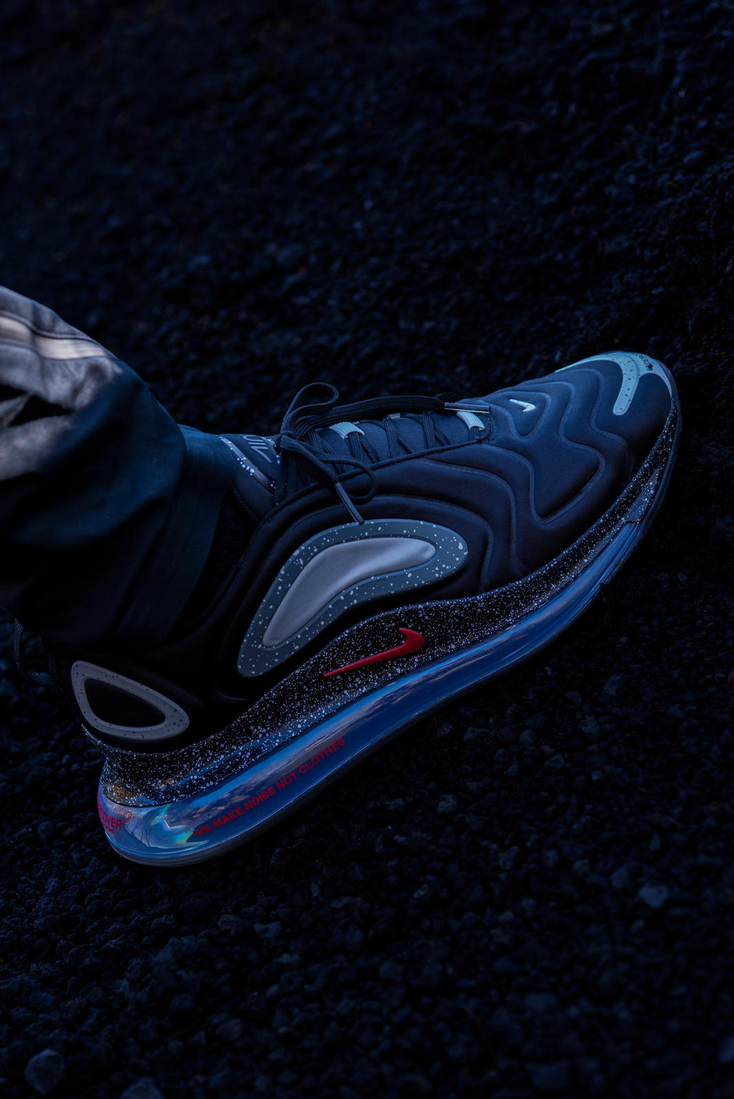 air max 720 undercover on feet