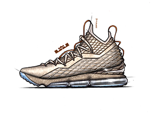 JASON PETRIE與LEBRON 15