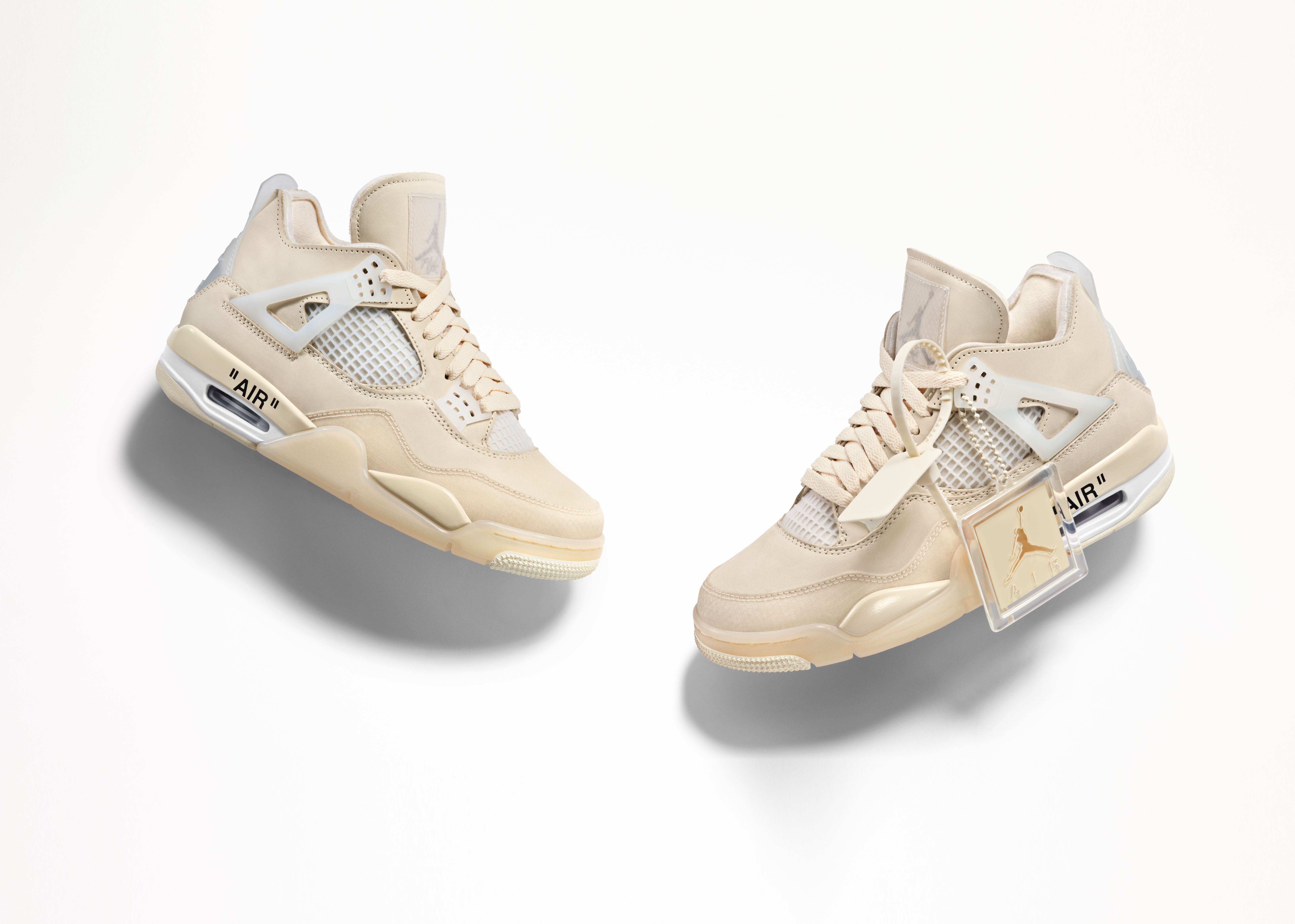 JORDAN BRAND 推出 AIR JORDAN IV OFF-WHITE 女子專屬鞋款