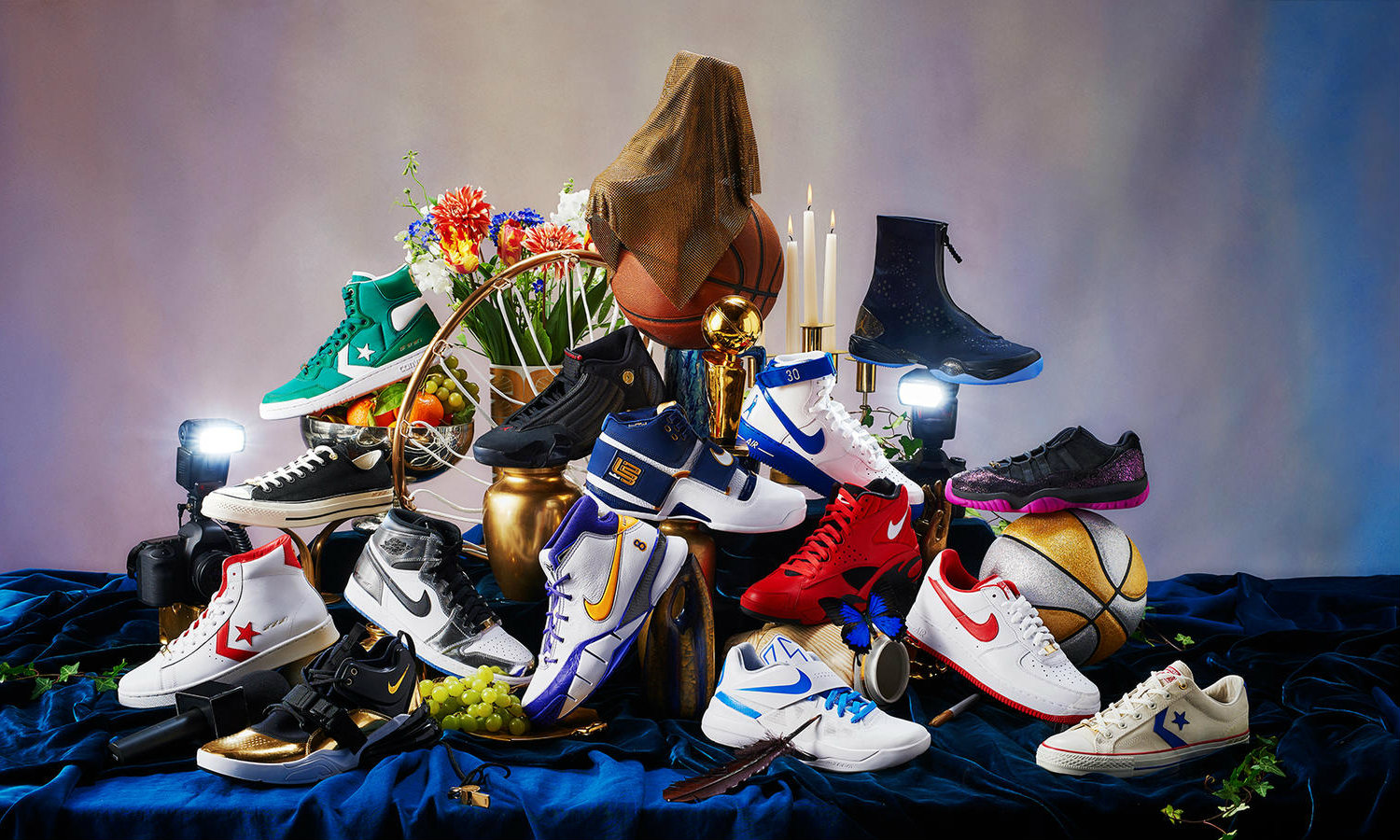 奪冠的藝術：定義籃球榮耀的時刻和球鞋
