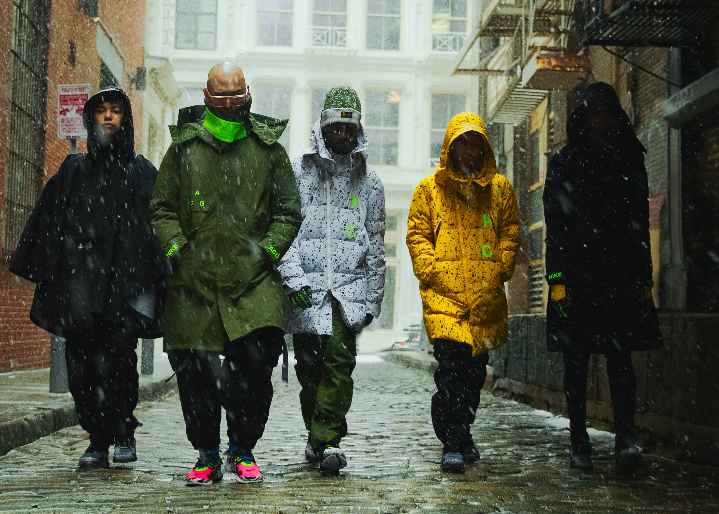 满足冬季全天候着装需求:NikeLab  ACG 2018 冬季系列