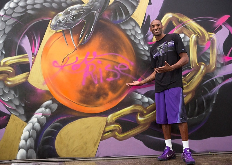 Kobe揭幕Nike籃球公園的KOBE球場