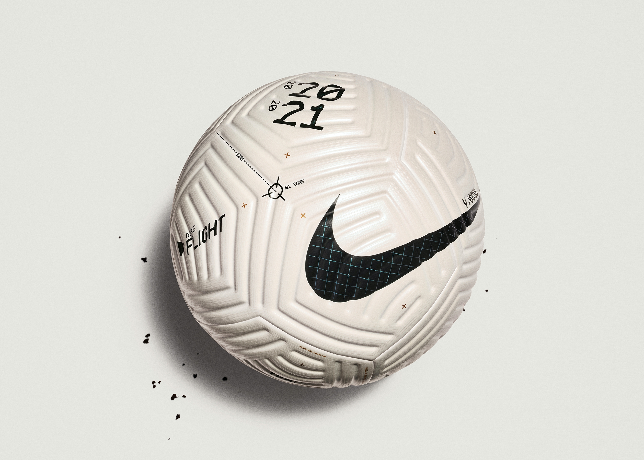 Nike Flight足球：足球空气动力学的革新