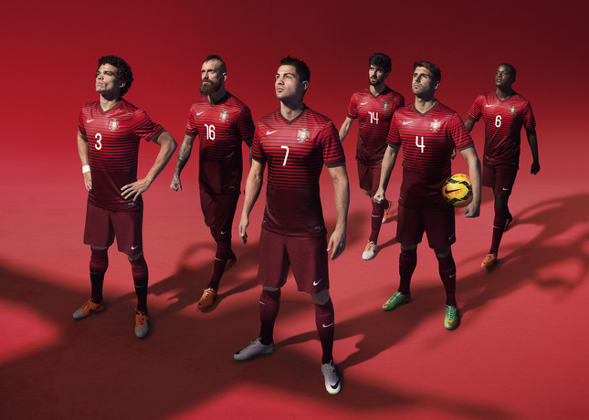 葡萄牙國家隊發佈2014 年新款Nike主場球衣