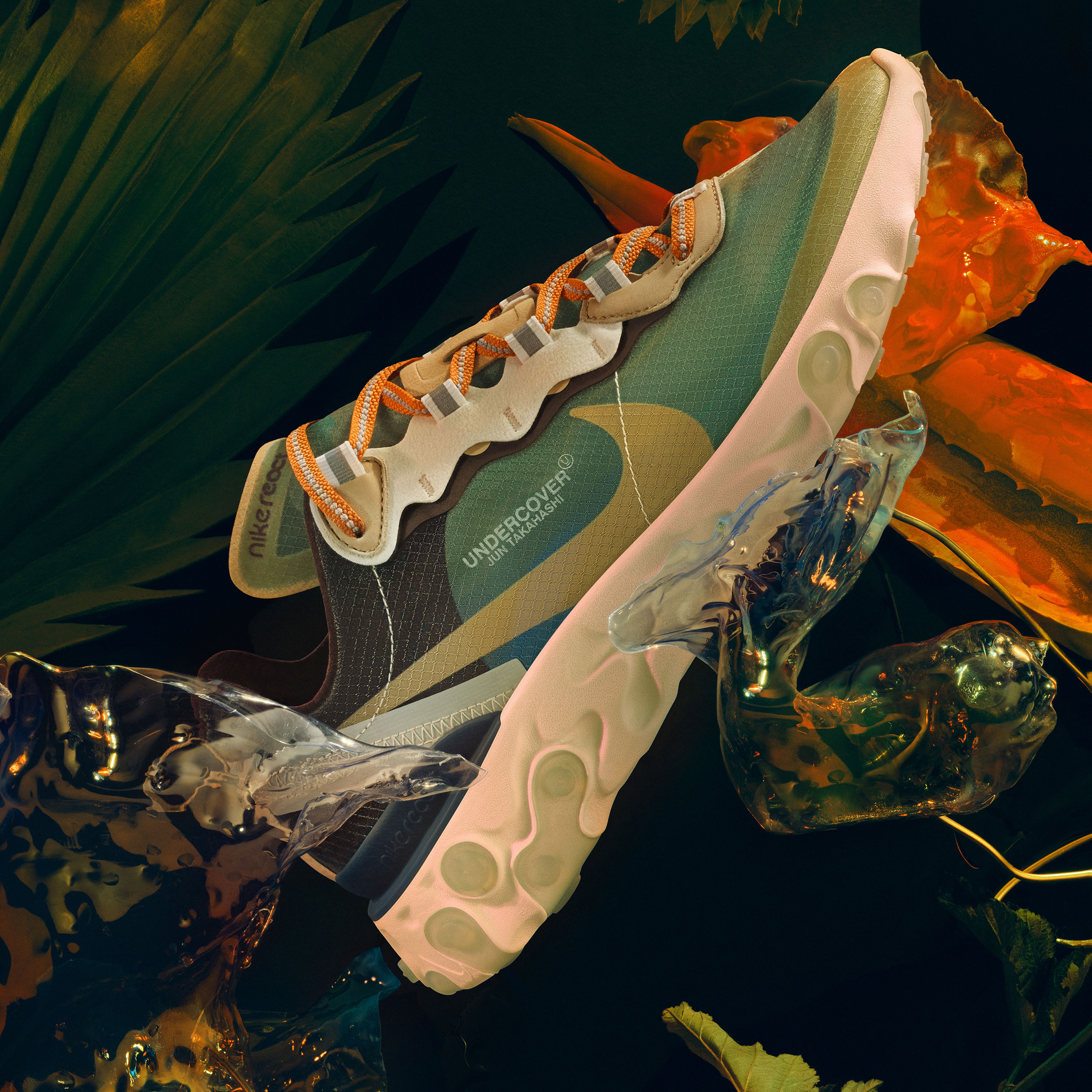 NIKE與高橋盾合作推出全新鞋款:NIKE REACT ELEMENT 87 X UNDERCOVER