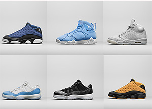 Jordan品牌发布夏季精选复刻鞋款