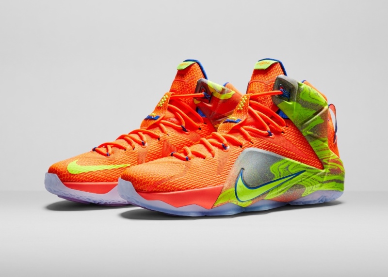 耐克篮球发布LEBRON 12 SIX MERIDIANS配色