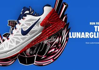 nike lunarglide red